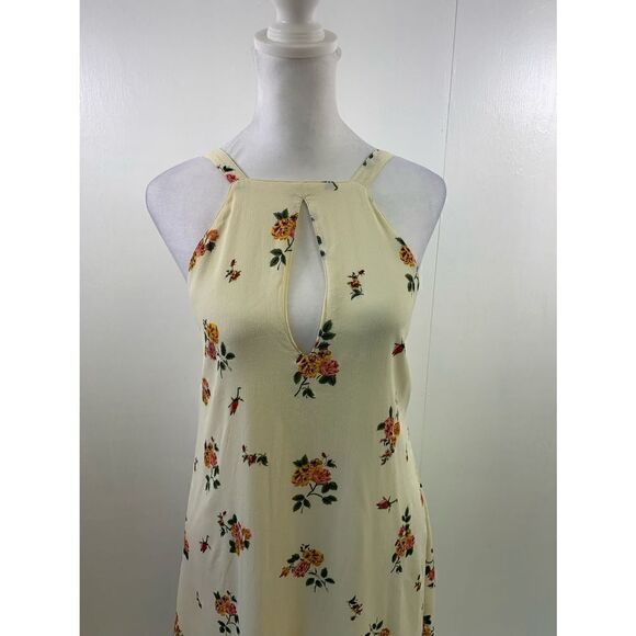 Privacy Please Yellow Floral Mini Dress Size XS - Picture 3 of 11